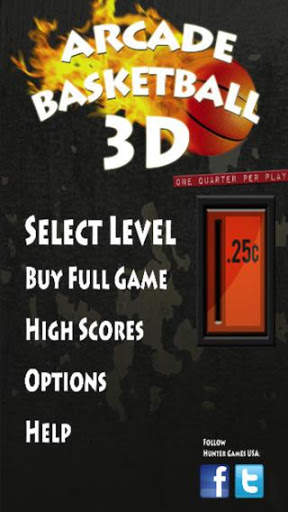 Arcade Basketball 3D Lite screenshot 2