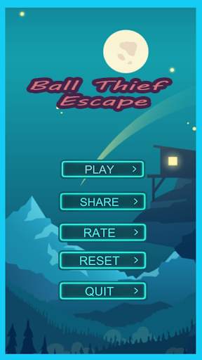 Ball Thief escape - adventure world run screenshot 1