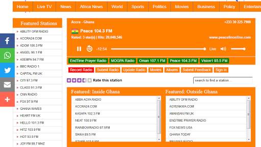 ALL GHANA FM RADIO STATIONS screenshot 7