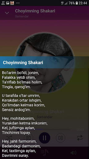 Samandar qo'shiqlari screenshot 4