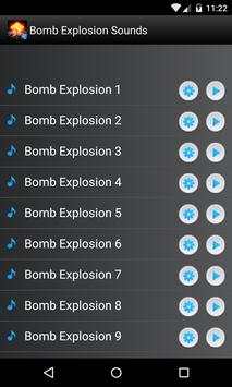 Bomb Explosion Sounds Ringtone screenshot 1