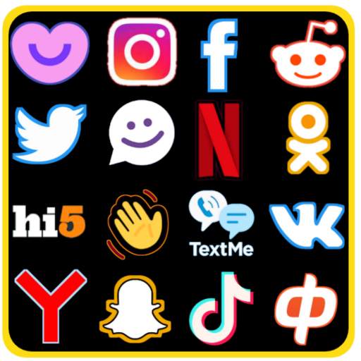 All social media and social networks in 1 App 1.1