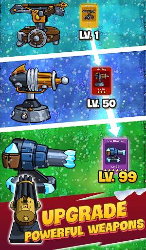 Zombie War Idle Defense Game screenshot 4
