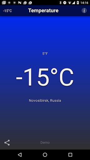 Temperature screenshot 3