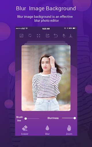Blur Image Background Photo Editor screenshot 1