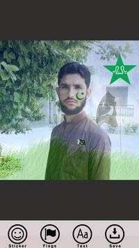 14August-Pak Flag On Photo screenshot 3