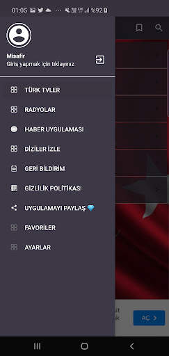 MOBİL TV CANLI TV-TÜRK WORLD screenshot 1