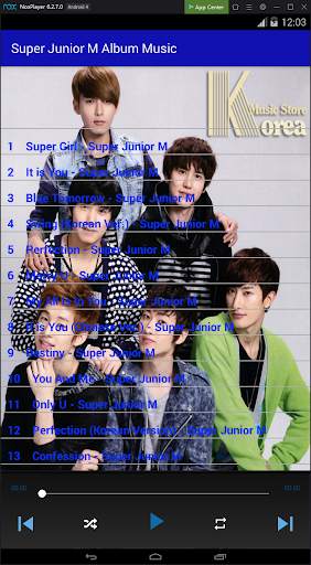 Super Junior M Album Music screenshot 2