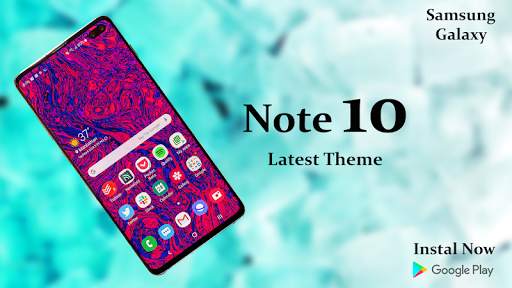 Note 10 | Theme for Galaxy Note 10 & launcher screenshot 4