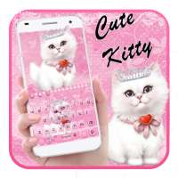 Cute Furry Kitty Keyboard logo