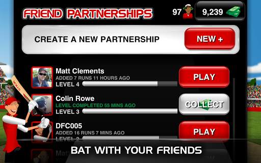 Stick Cricket Partnerships screenshot 12