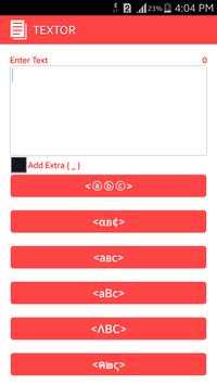 Textor - Free Text Changer screenshot 1