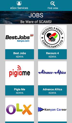 eGov Services: JOBS eCitizen NHIF HELB ITAX GHRIS screenshot 3