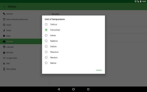 Speaking alarm clock screenshot 20