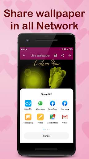 Love Live Wallpaper 6 تصوير الشاشة