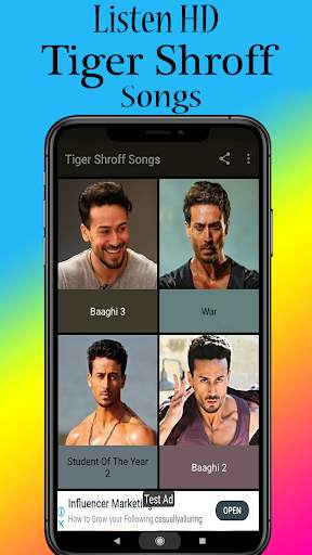 Tiger Shroff Songs screenshot 1