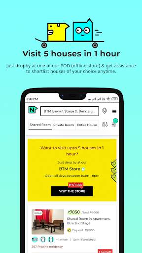 Nestaway- Rent a House, Room or Bed screenshot 4