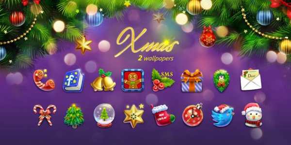 (FREE) X'mas GO Launcher Theme screenshot 7