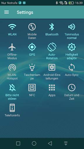 Settings Widget screenshot 3
