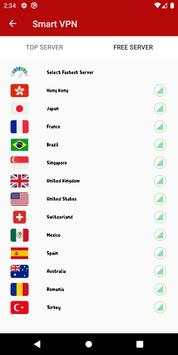 VPN USA - Free vpn Proxy : Unblock Sites screenshot 3