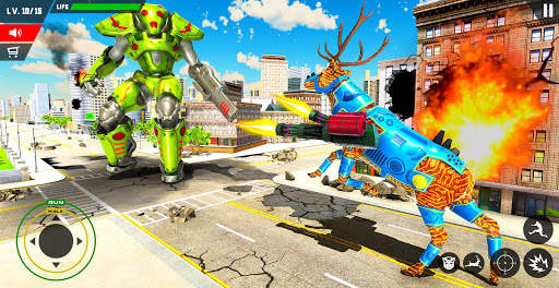 Real Deer Robot Hunting: Robot Transforming Games screenshot 2