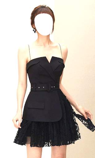 Women mini dress Photo Suit screenshot 11