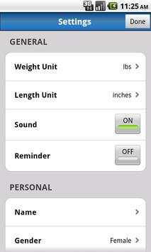 i Record Weight Lite screenshot 4