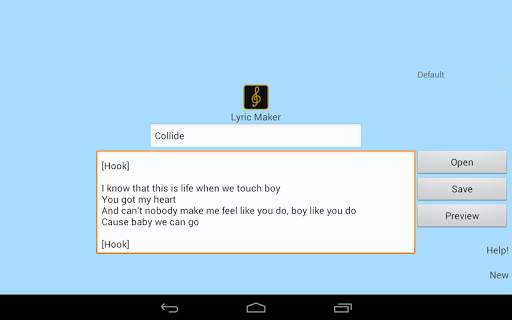 Lyric Maker screenshot 5