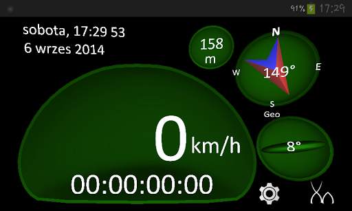 Speedo GPS Lite screenshot 1