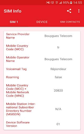 SIM Card Info screenshot 10