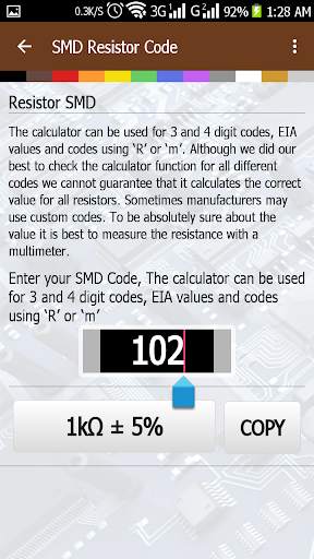 Electronics Calculator 5 تصوير الشاشة