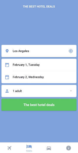 Flights and Hotel Booking screenshot 2