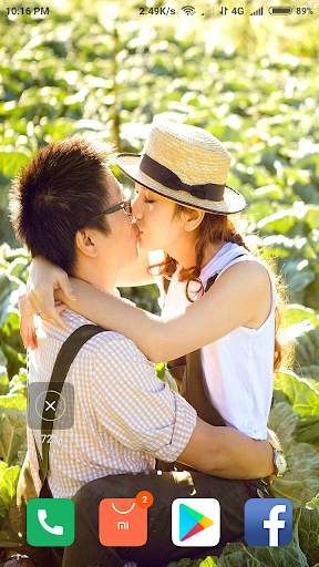 Romantic Kiss Wallpaper screenshot 7