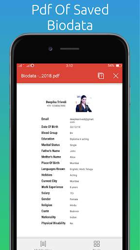 Marriage Biodata Maker screenshot 8