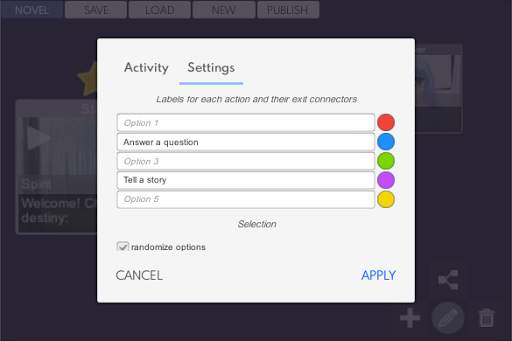 SEEVN 2 - Visual Novel Editor & Player screenshot 4