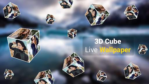 Photo 3D Cube Live Wallpaper screenshot 7