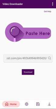 Pinterest Video Downloader screenshot 1