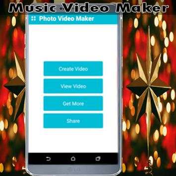 Photo Video Maker avec musique скриншот 1