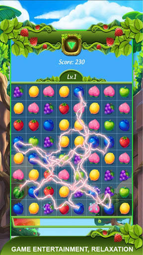 Jewel games fruit screenshot 1