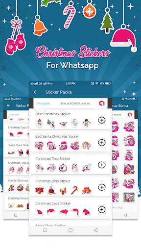 Santa Claus Stickers for WhatsApp screenshot 3