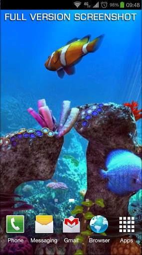 Clownfish Aquarium 3D FREE screenshot 6