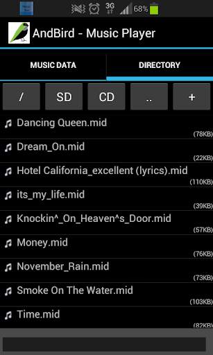 AndBird - Music Player screenshot 4