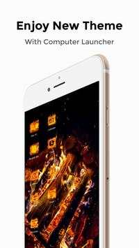 Fire Theme For Computer Launcher screenshot 1