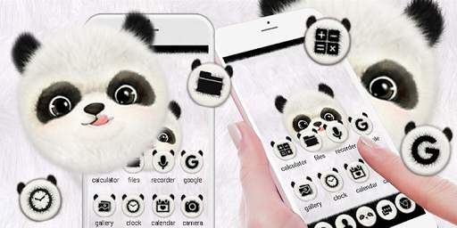 Cute Panda Launcher Theme Live HD Wallpapers screenshot 7