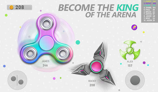 Realtime Fidget Spinner Games screenshot 2