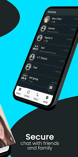 Tiktochat - Free video calls & secure messenging screenshot 2