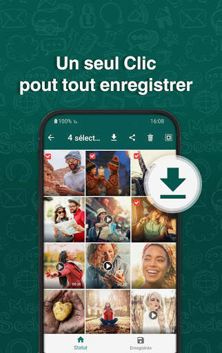 Téléchargement de statut pour WhatsApp screenshot 2