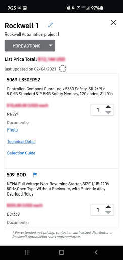 Rockwell Automation Product Catalog App screenshot 4