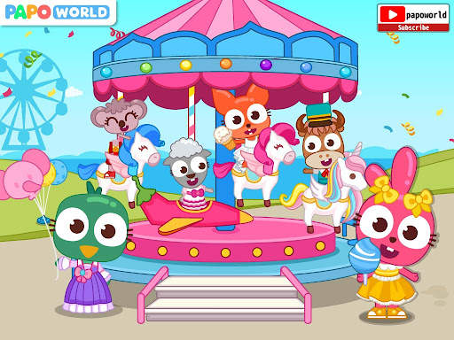 Papo Town: Amusement Park screenshot 8