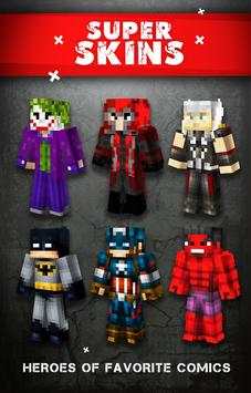 SuperHero Skins for MInecraft screenshot 1